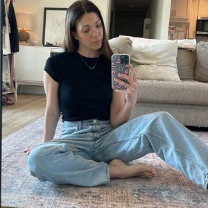 LEVI'S 560's light wash denim